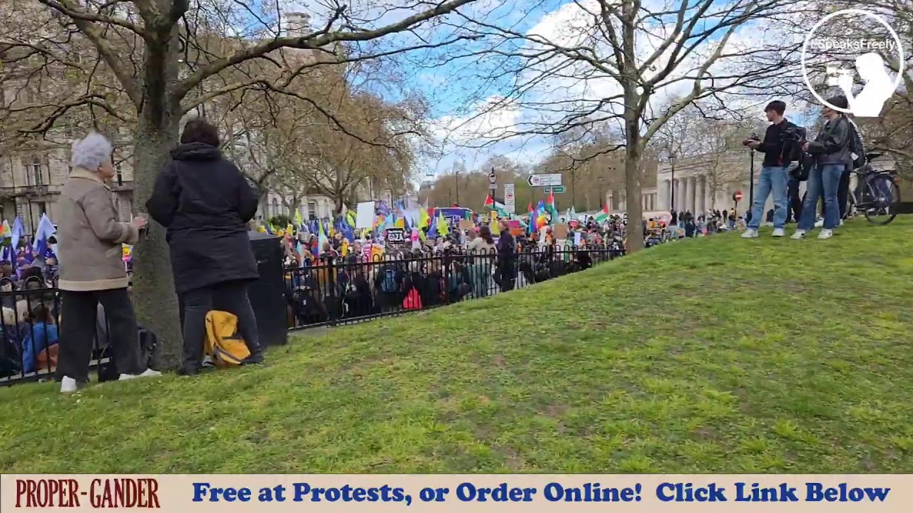 LIVE - MASSIVE PROTEST AGAINST 'FAR-RIGHT'