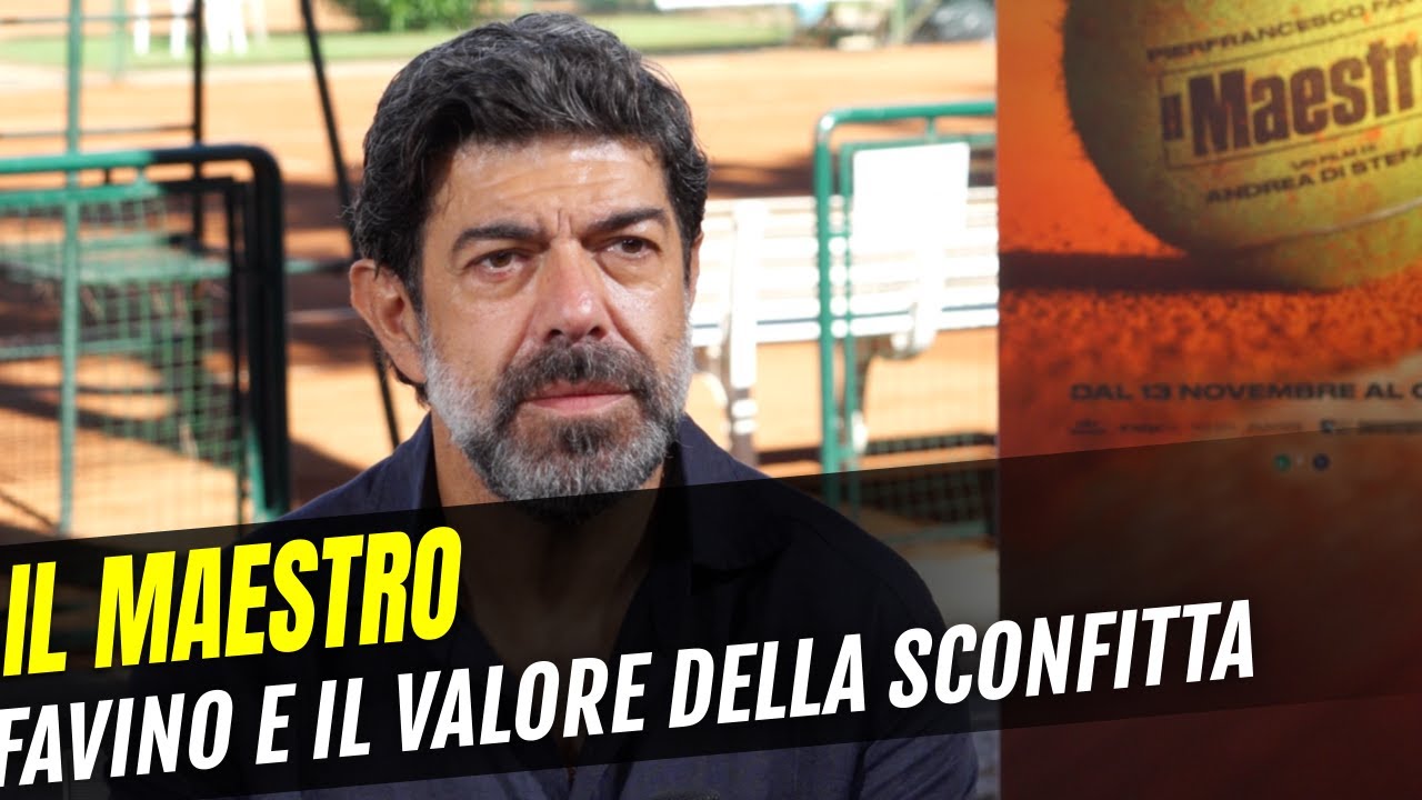 Il Maestro e il valore della sconfitta secondo Pierfrancesco Favino: l'intervista