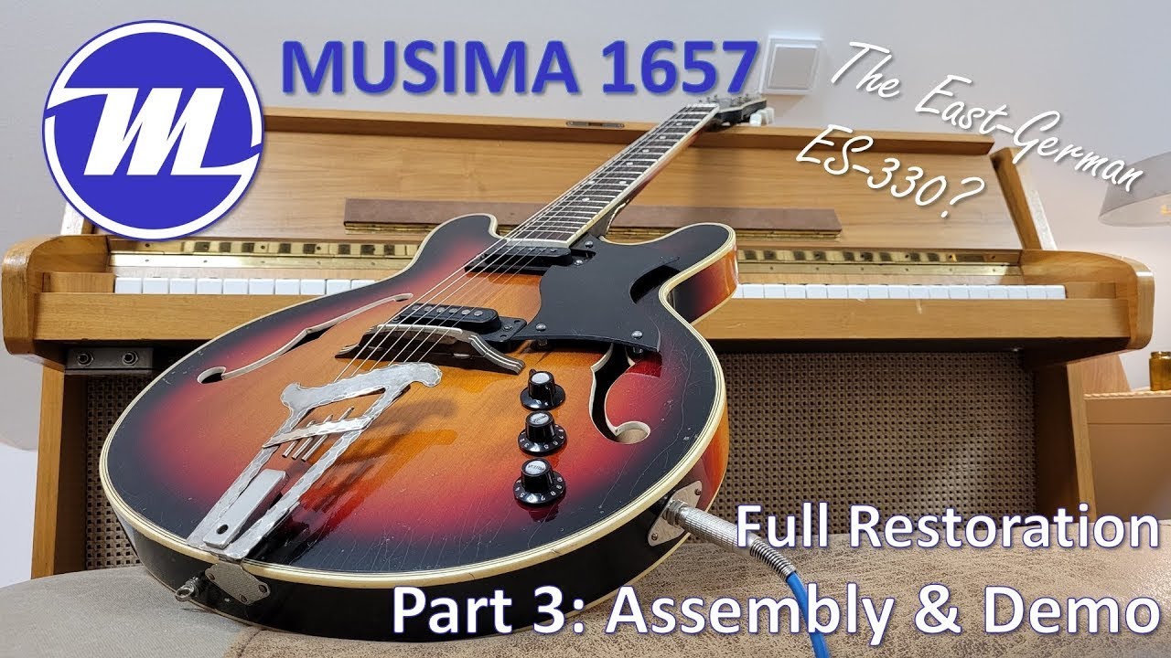 Played through East German Amp! - Episode 3/3 - Musima 1657 Restoration