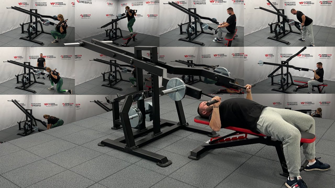 HGE104 Plate Loaded Multifunctional Machine for full body workout