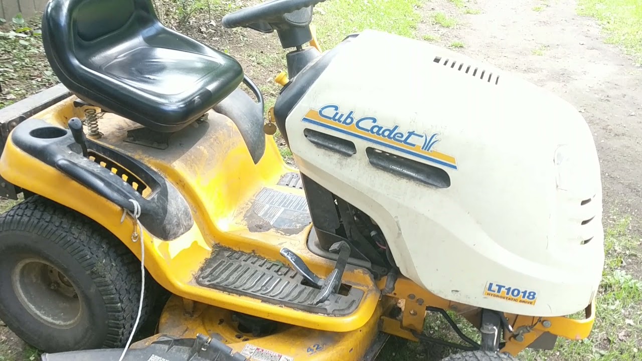 Cub Cadet LT1018 review