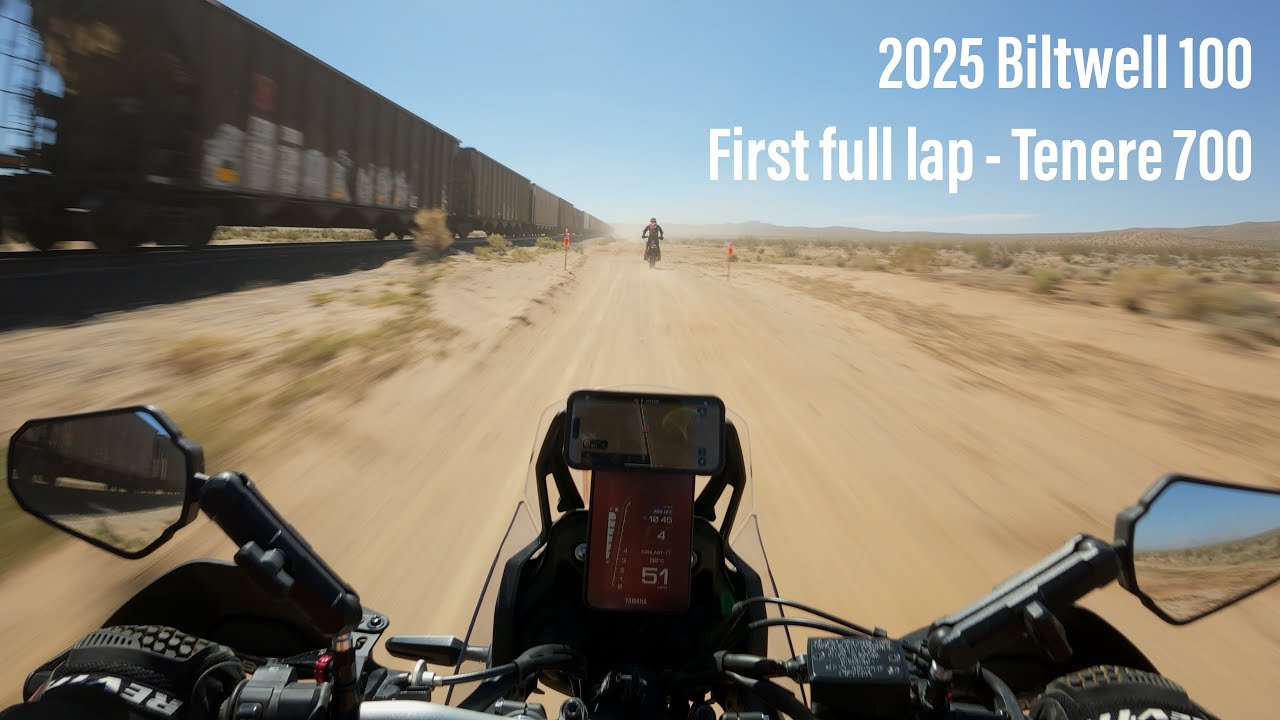 2025 Biltwell 100 - First full lap - Stock Tenere 700