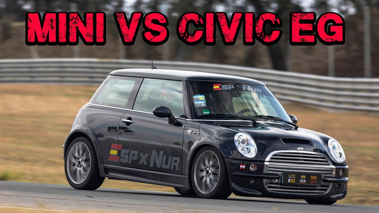 Mini Cooper S R53 vs Honda Civic Eg Jarama