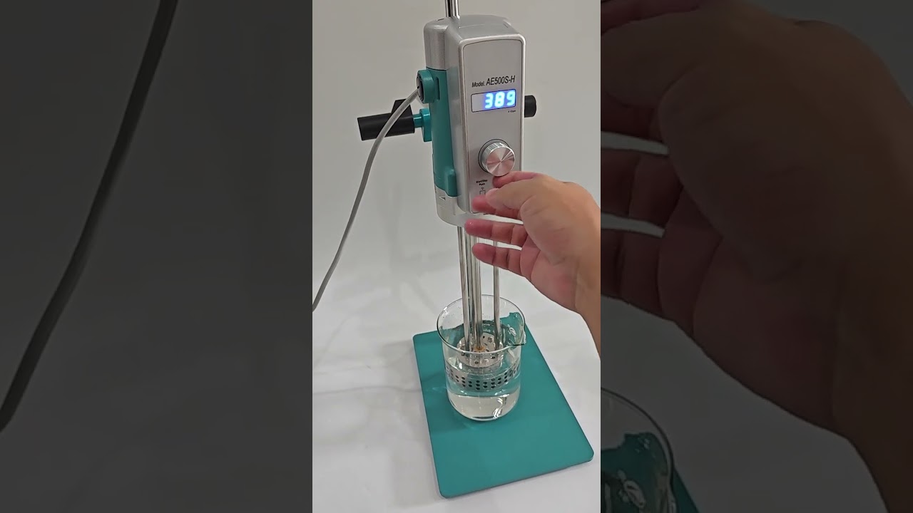 AE500S-H Digital High Shear Mixer Emulsifier Homogenizer Lab Disperser Emulsification Mixing