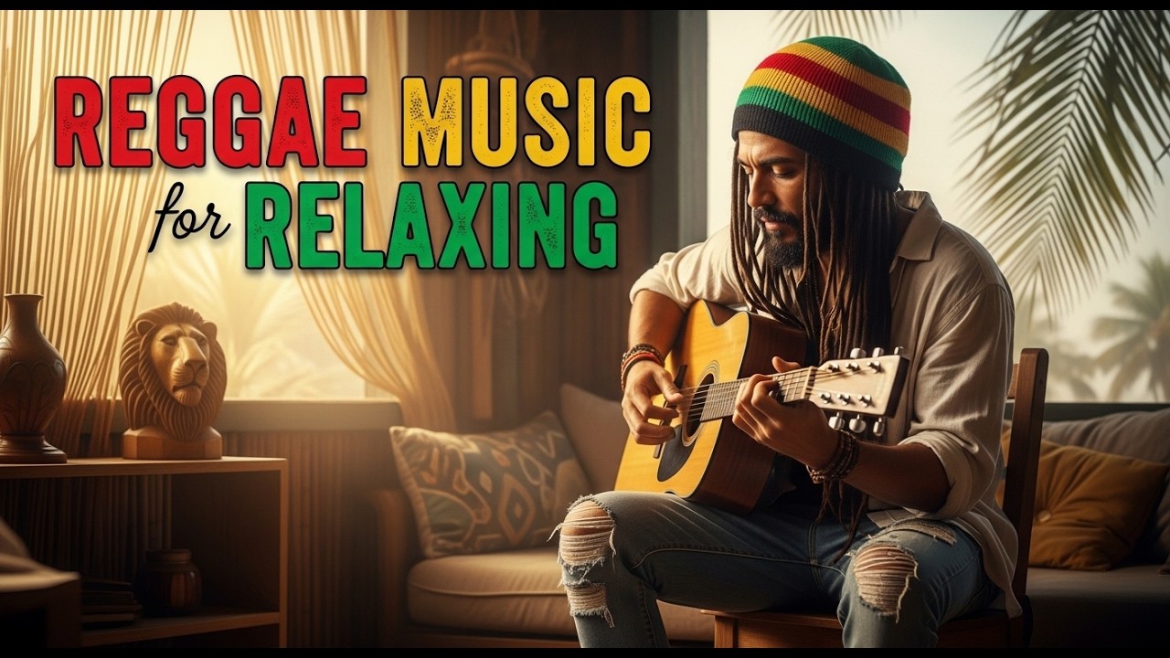 Calm Listening Reggae Playlist for Stress Relief, Gentle Rhythm, and Long Relaxation Time
