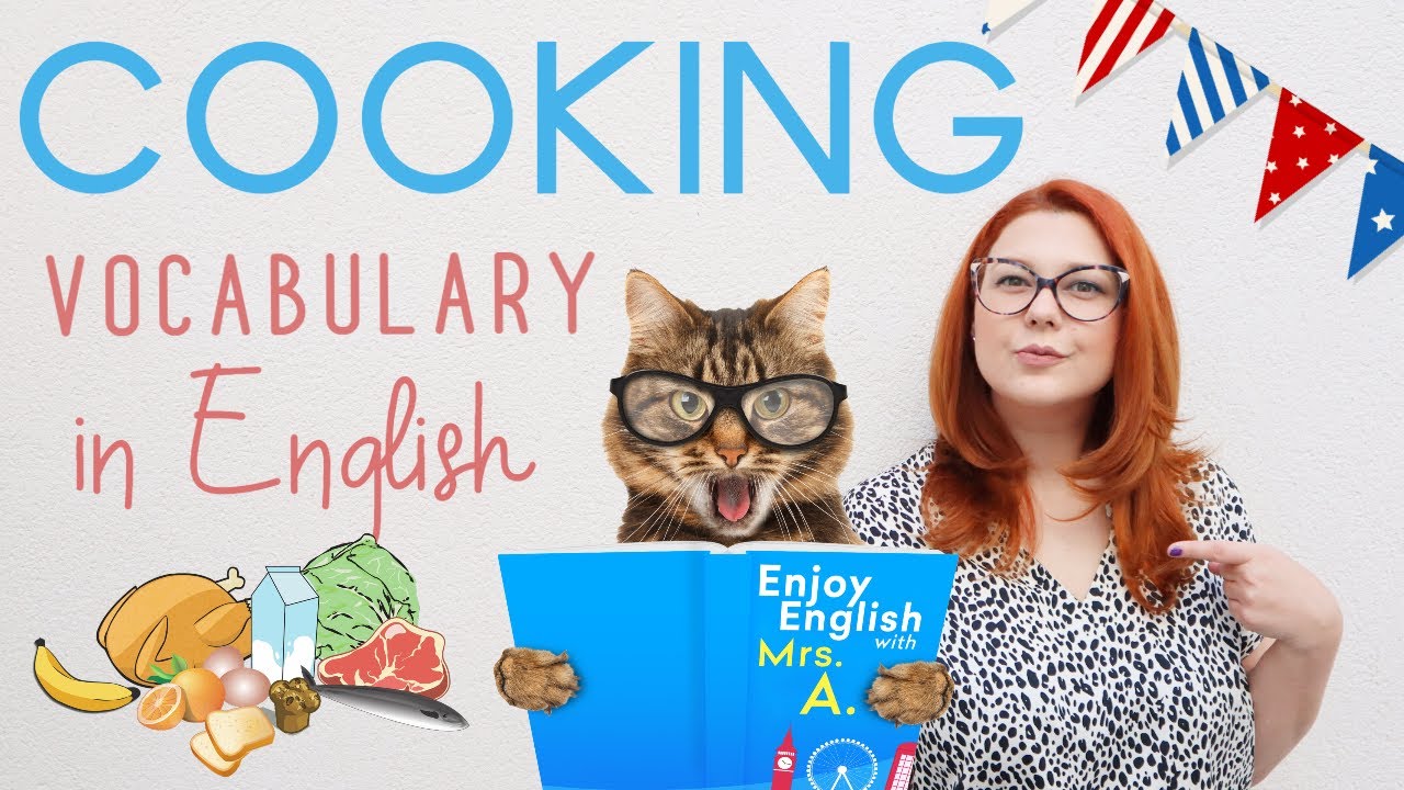 ENGLISH COOKING VOCABULARY | IN THE KITCHEN