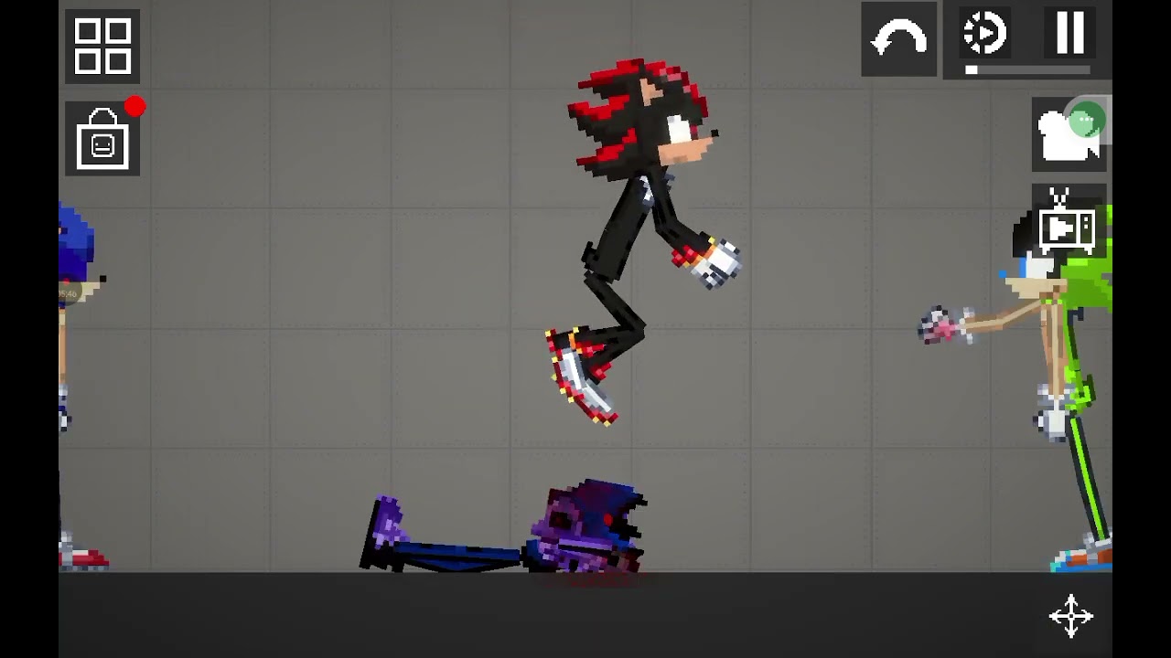 Sonic peleando con Sonic.exe parte 13