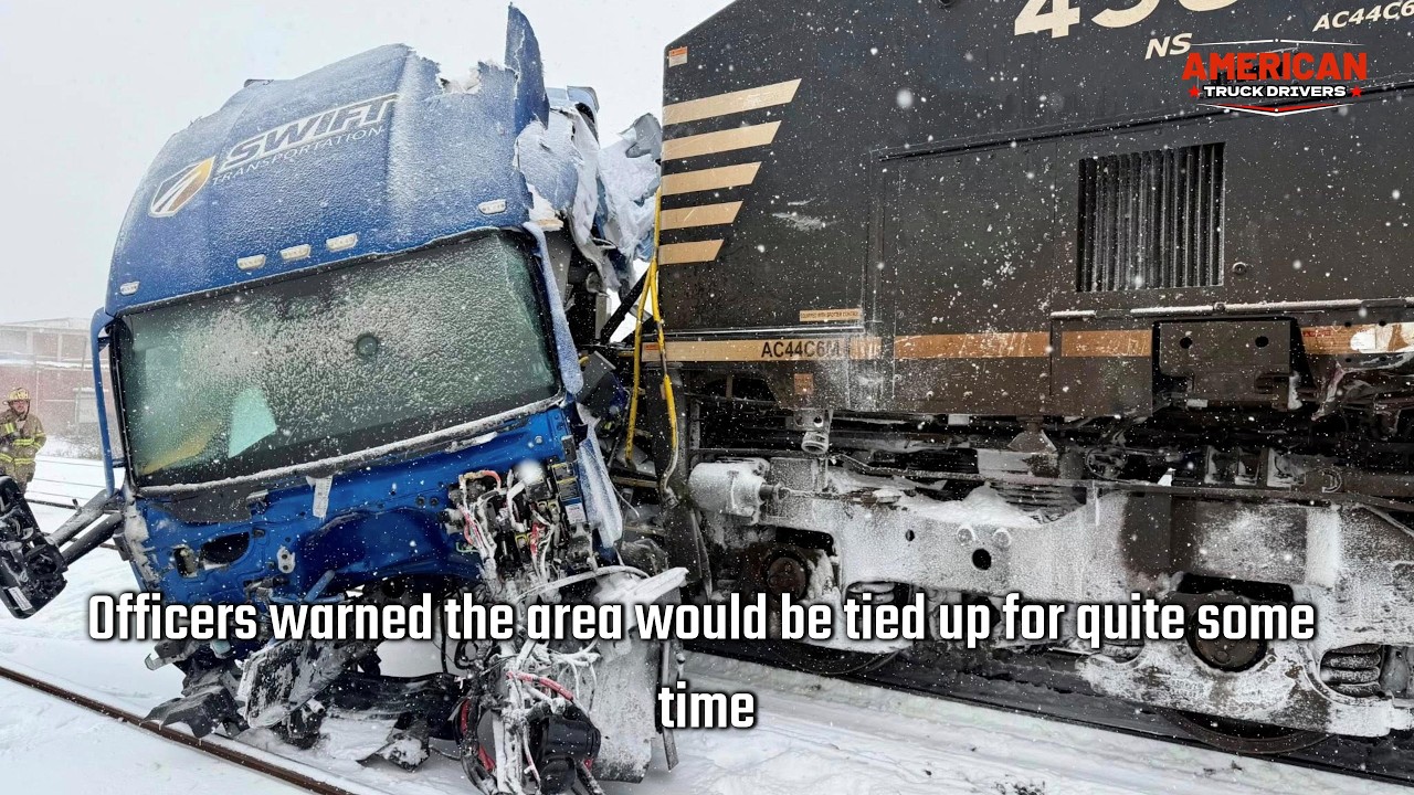 Winter Highway Chaos | Snow, Ice, Wind, Jackknifes, Close Calls and Dangerous Driving