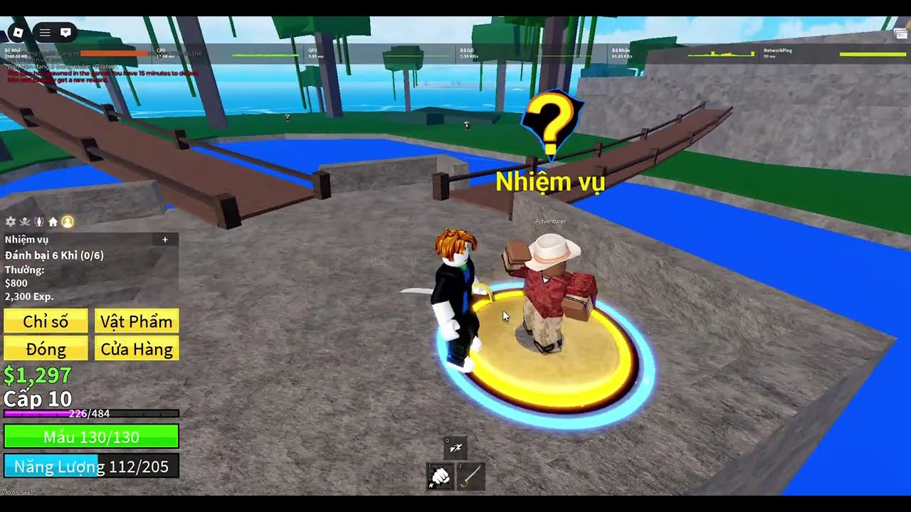 hành trình lên lv max trong blox fruit
