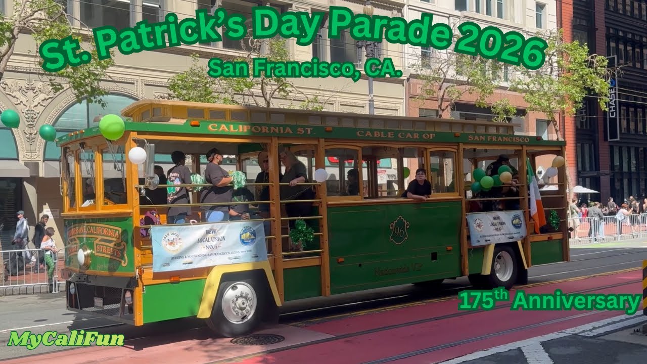 St. Patrick’s Day Parade 2026 San Francisco, CA.