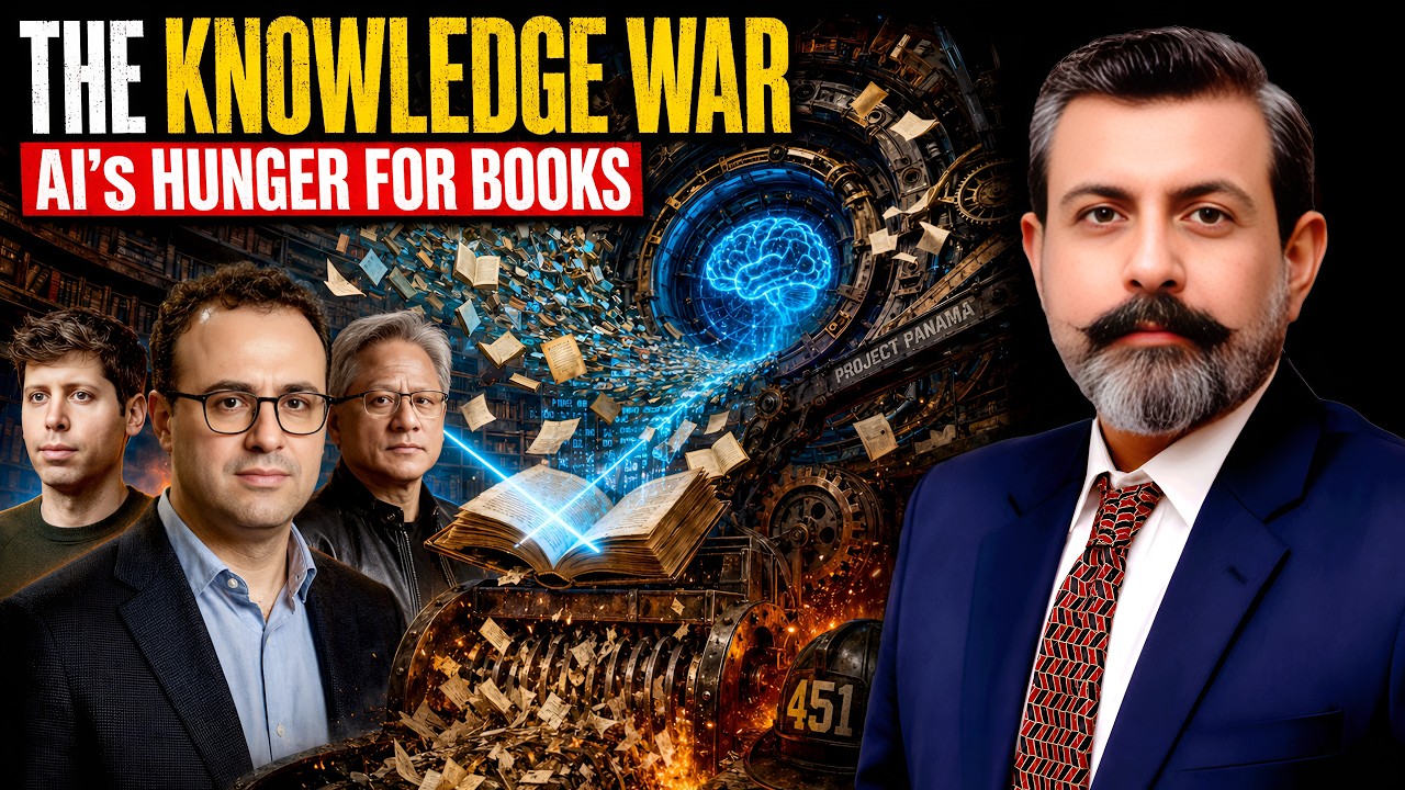 Why AI Companies Are Buying and Destroying Millions of Books | Dr Nasir Baig