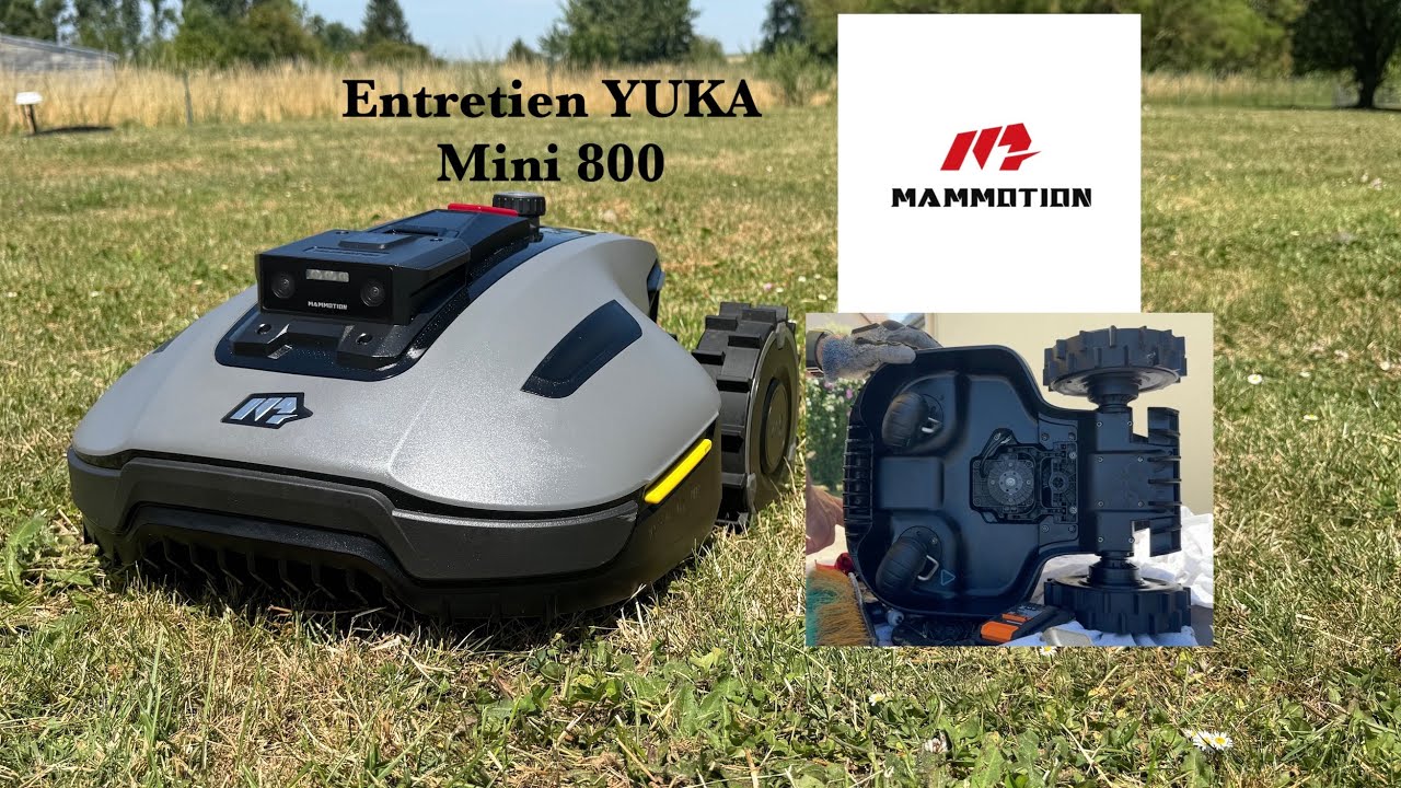 🛠  Entretien Yuka Mini 800 By @Mammotion Tech