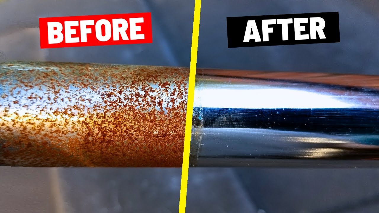 How To Easily Clean & Restore Chrome. Removing Rust from Chrome. Fastest & Easiest Ways