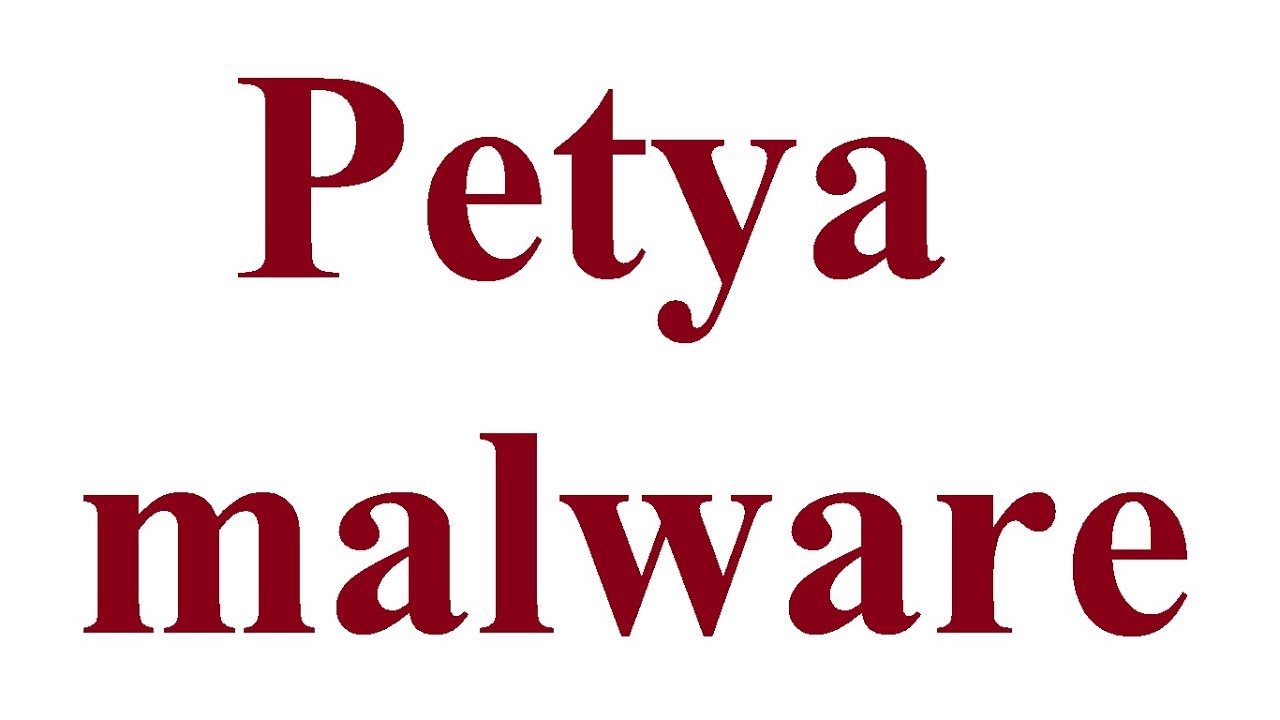 Petya ransomware attack: what is it and how can it be stopped - p c verma ✅