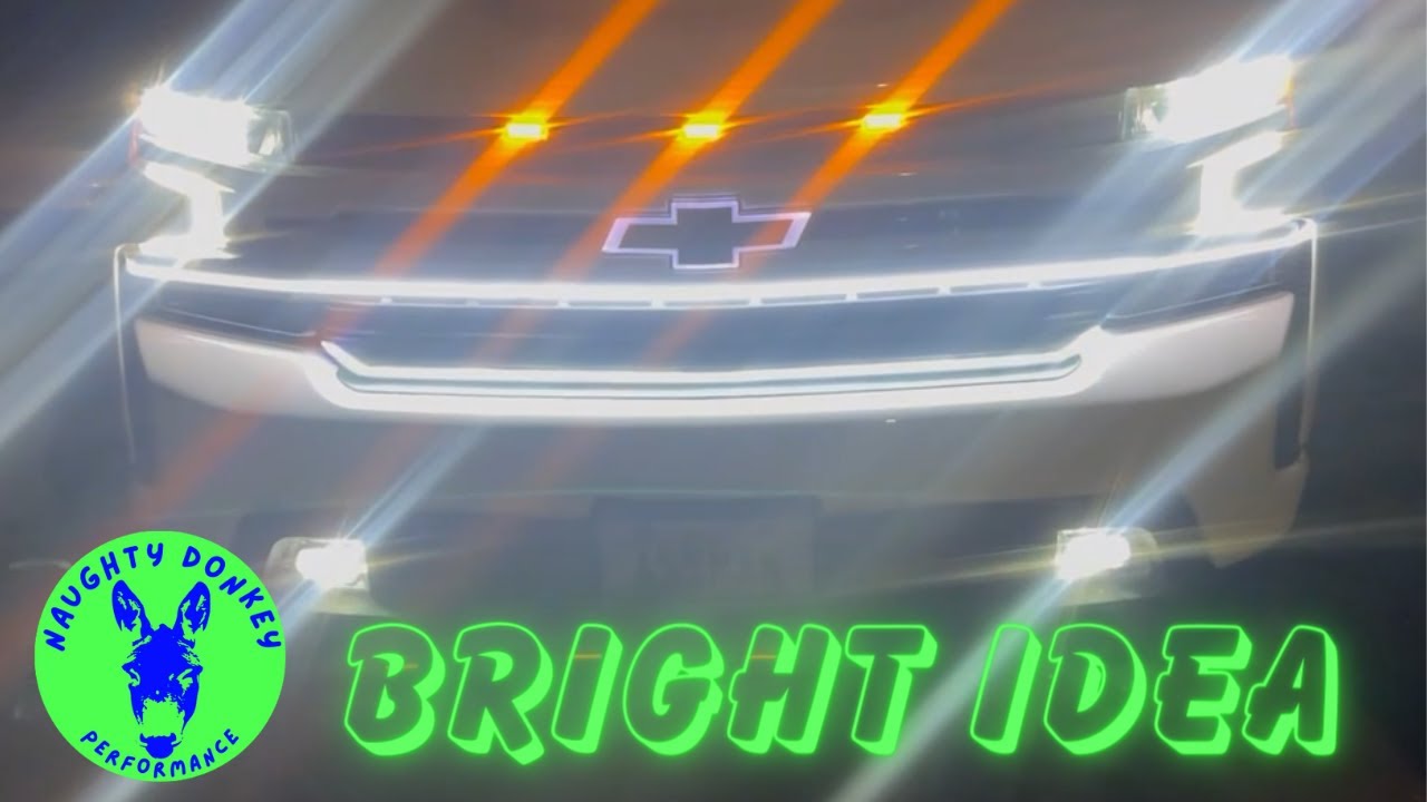 How to install LED Hood Strip as Grill Lighting Silverholder