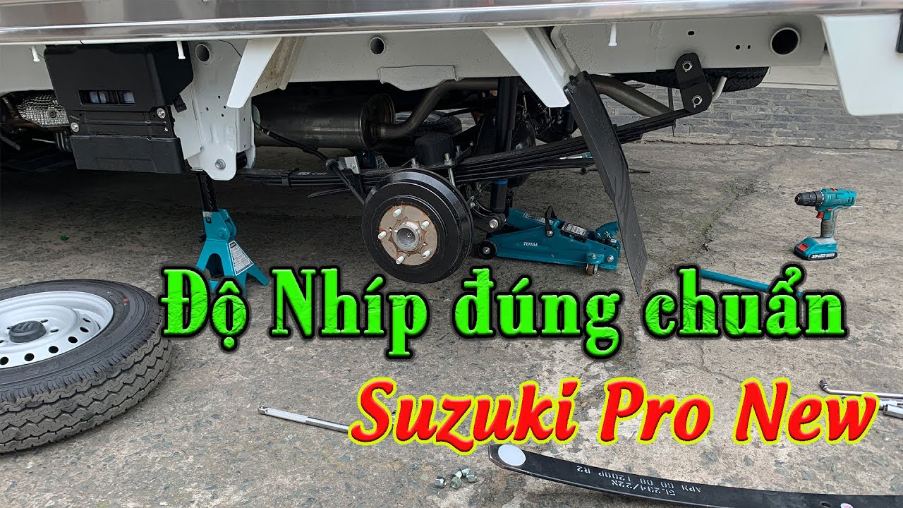 Những Lưu Ý Và Độ Nhíp Đúng Chuẩn Cho Suzuki Carry Pro New 2023 || Huỳnh Hải Đăng