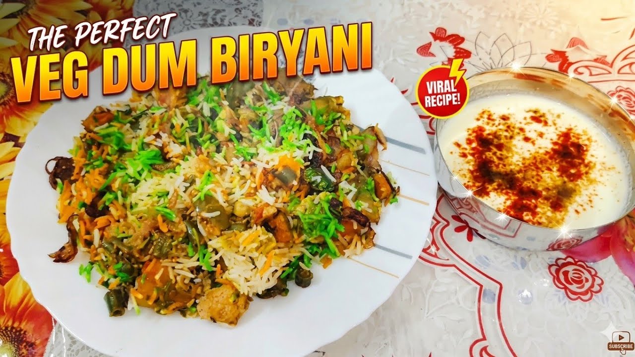 Vegetable Dum Biryani | Biryani Recipe | Dum Biryani | Flavoured Rice | Chef Dr. Rahmat