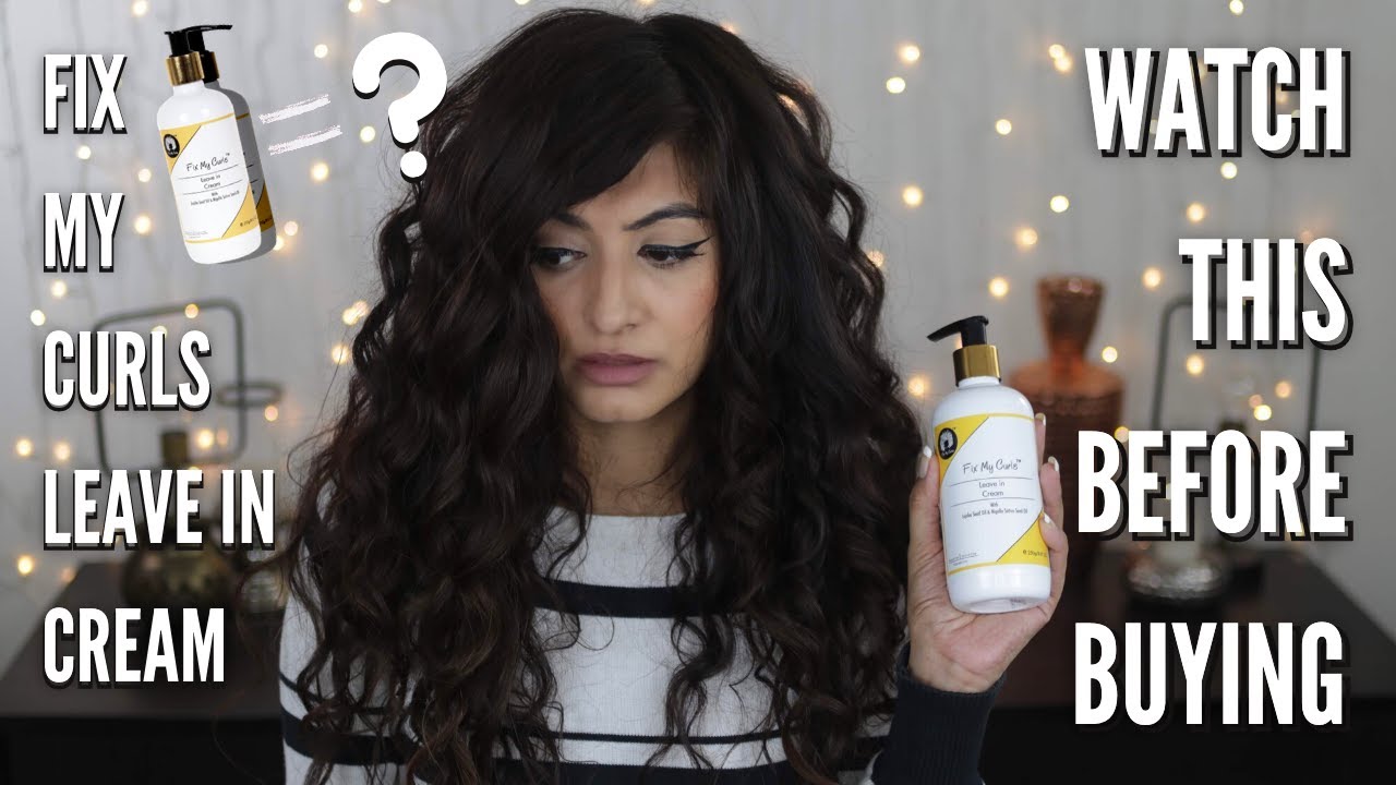 FIX MY CURLS Leave In Cream | Honest Review Opinion & Advice | The Real Tea