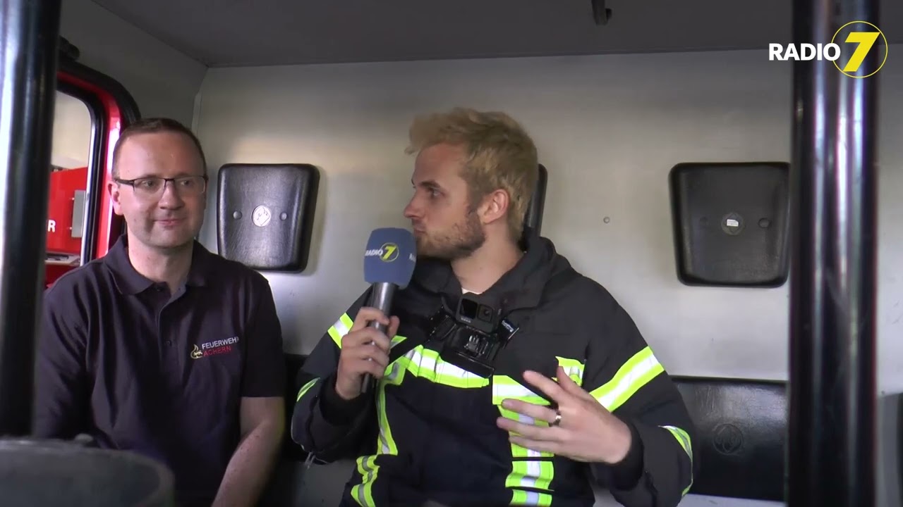 Feuerwehreinsatz mit Tacho-Timo bei der Feuerwehr Achern