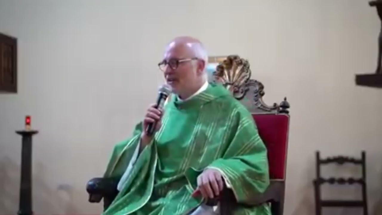 El #Padre #Fortea da una charla a #hermanos del #camino #neocatecumenal