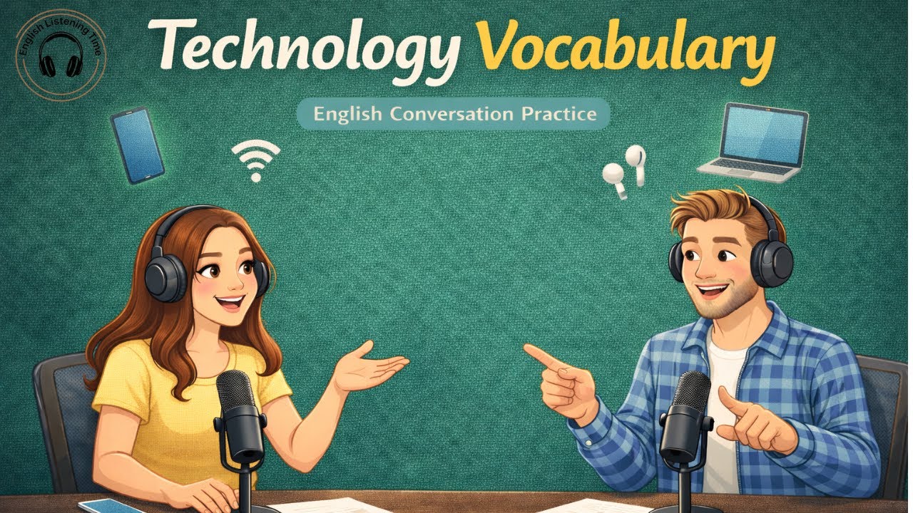 Tech Vocabulary | English Listening Practice | B1:B2