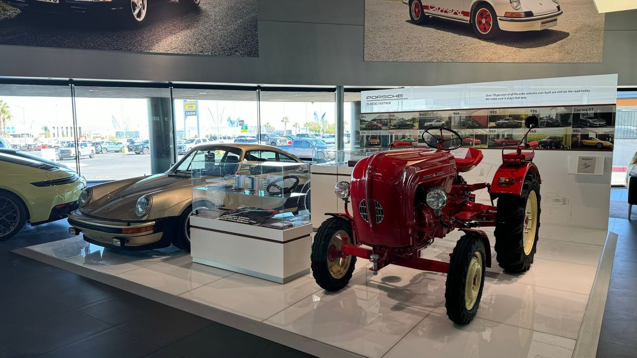 Porsche Diesel Junior 108K (11) - Zu Besuch bei Porsche