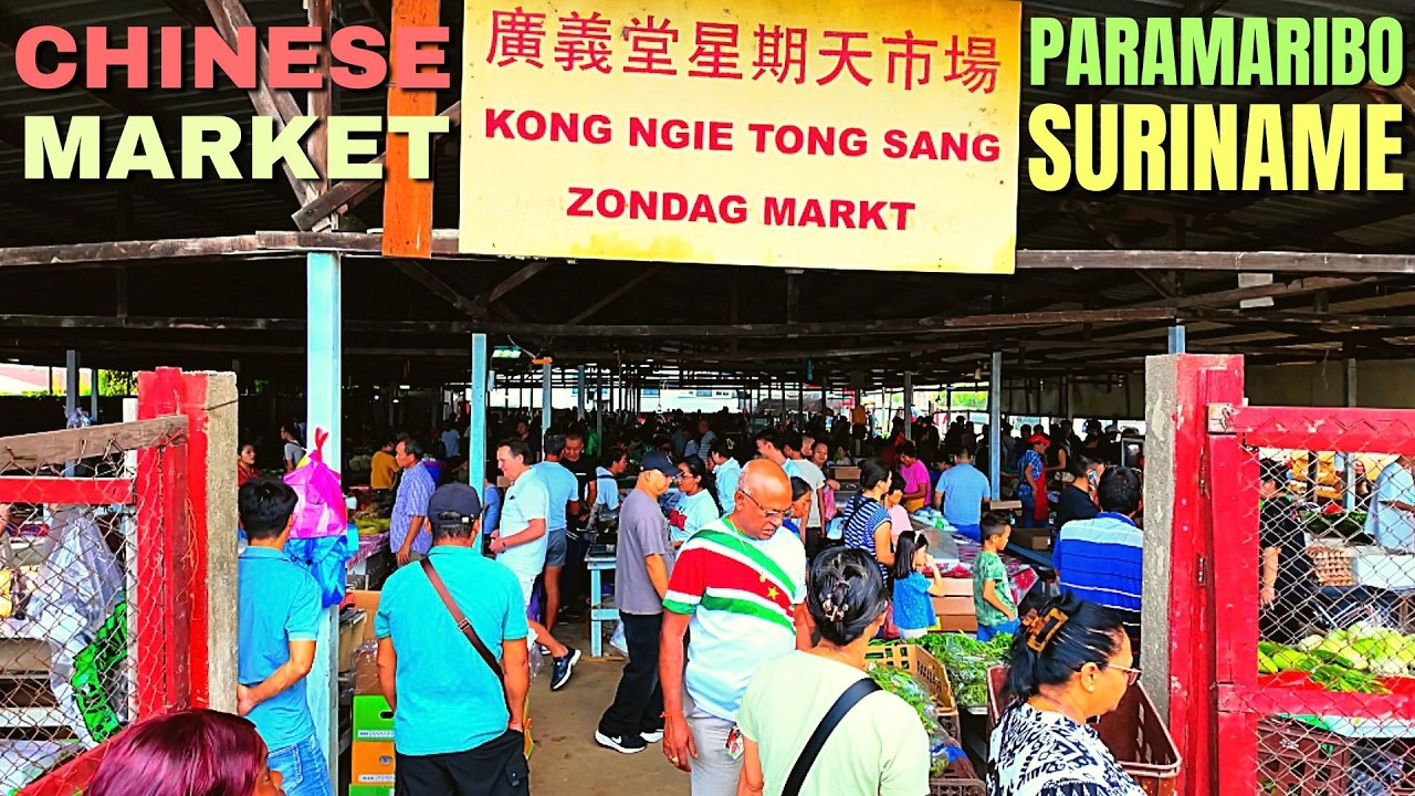 Sunday Chinese Market | Paramaribo, Suriname 🇸🇷