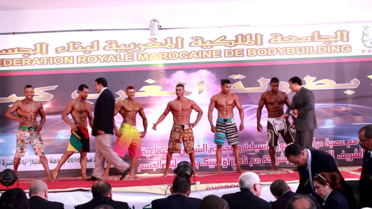 championnat du maroc men's physique 2016 final