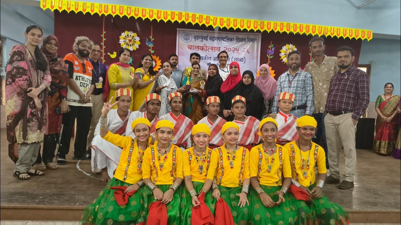 Balkotsav 2025-2026 2nd prize 🏆 Balaram street school 