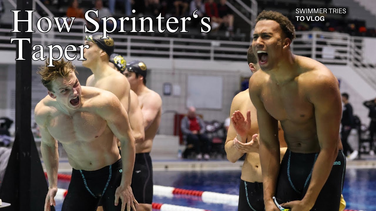 What does a sprinters taper look like?