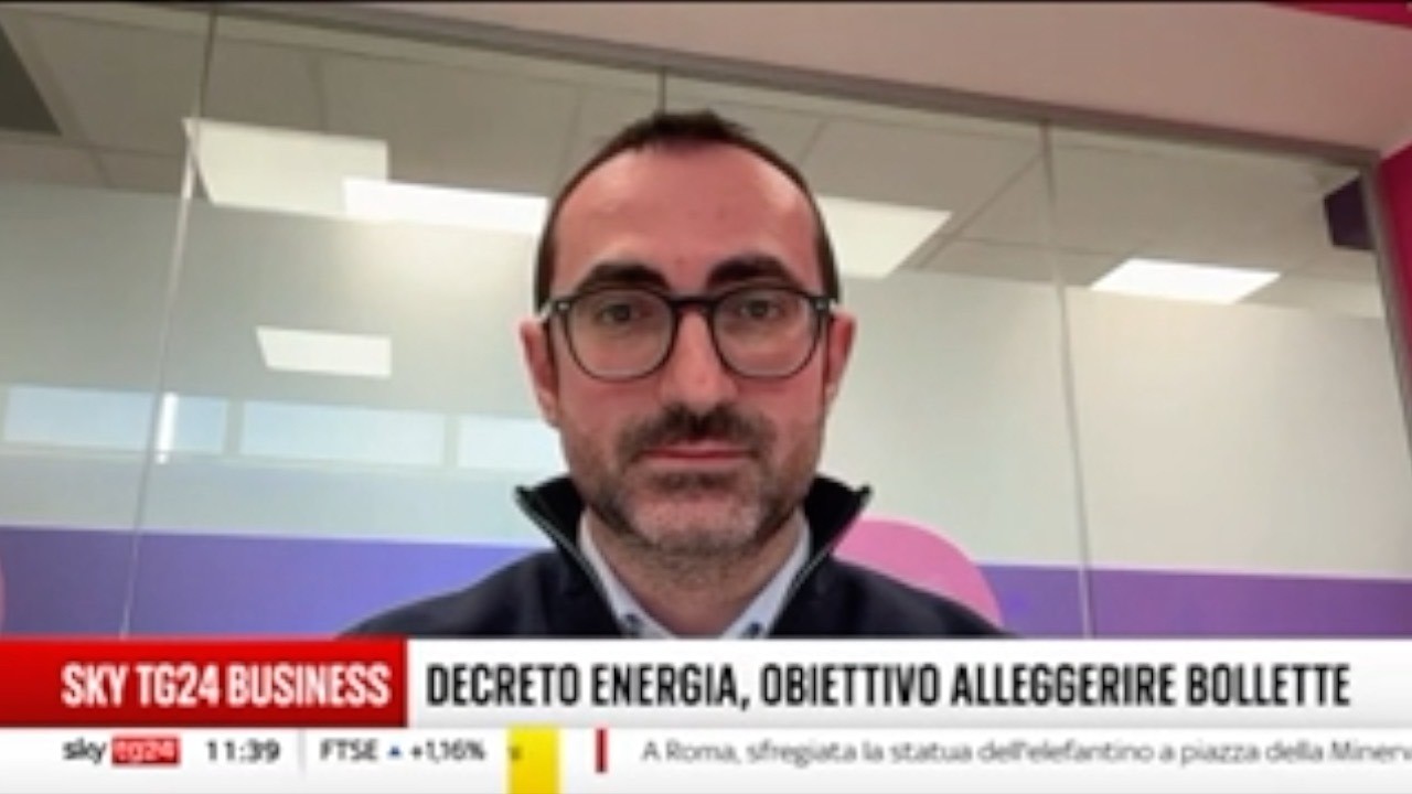 Il commento del nostro CEO sul Decreto Energia 2026 a Sky TG24