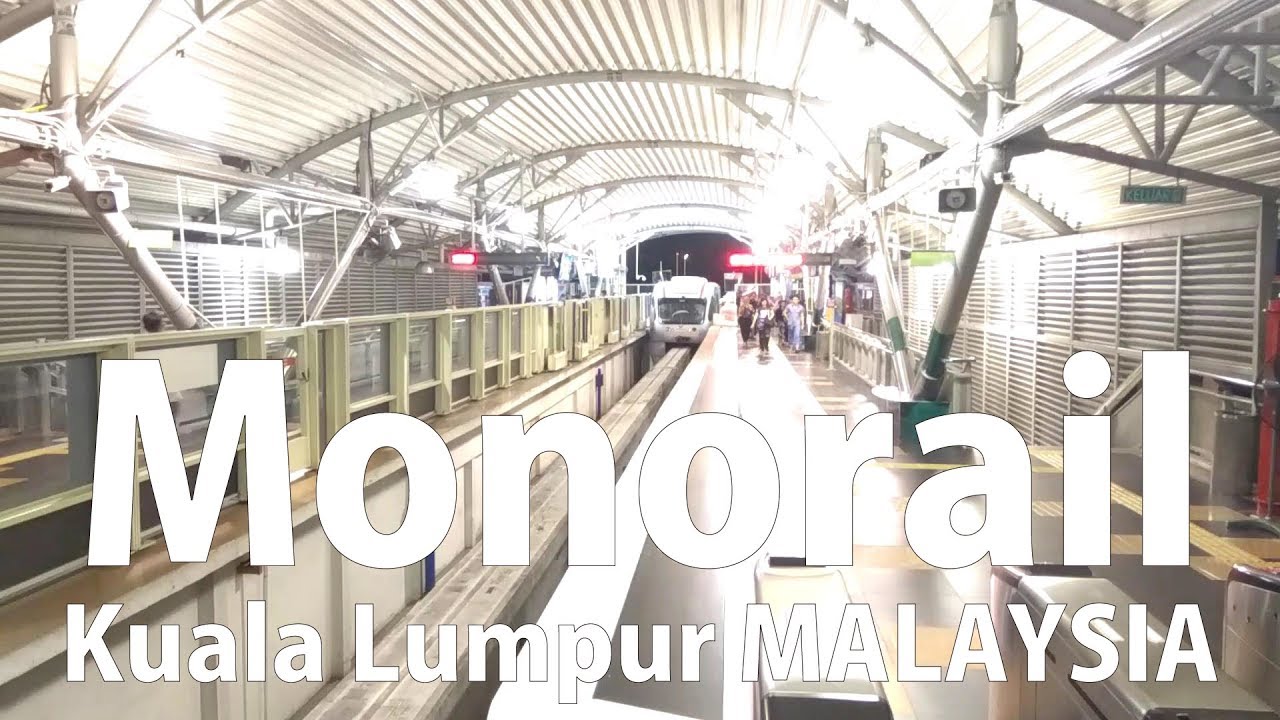 MALAYSIA Kuala Lumpur #14 [Walk] KL Sentral to Monorail Station