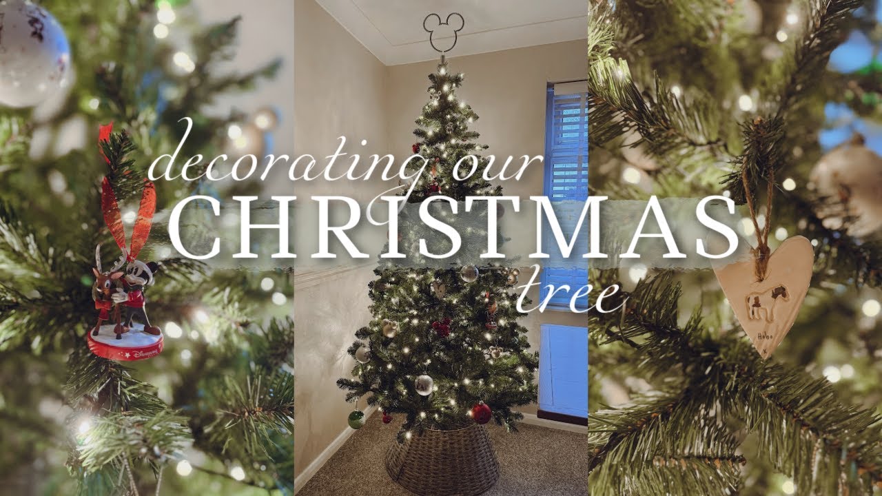 Decorating Our Christmas Tree 🎄🤍 | Jazmine's Country Journal