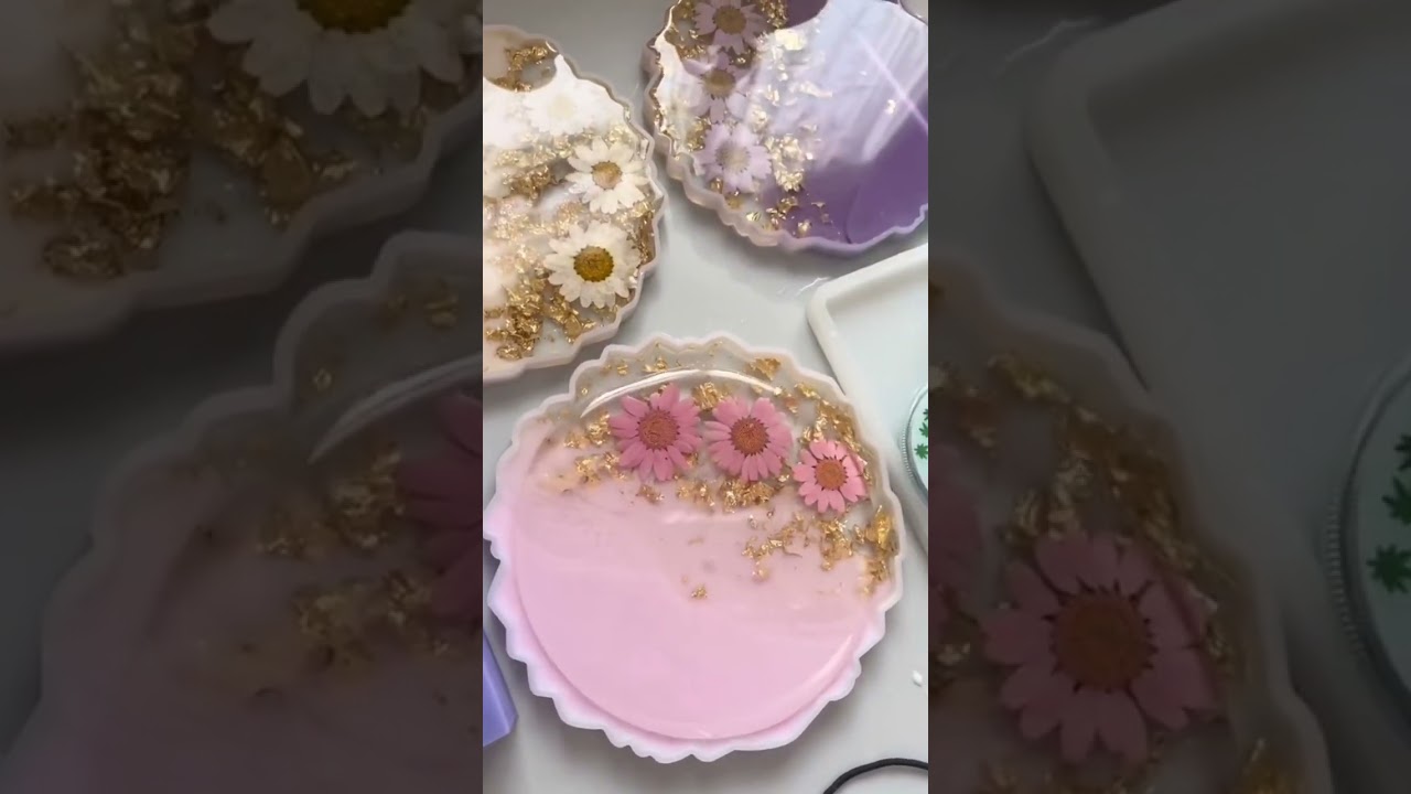 . Resin Art for Beginners: Complete Resin Coaster Tutorial .Resin art