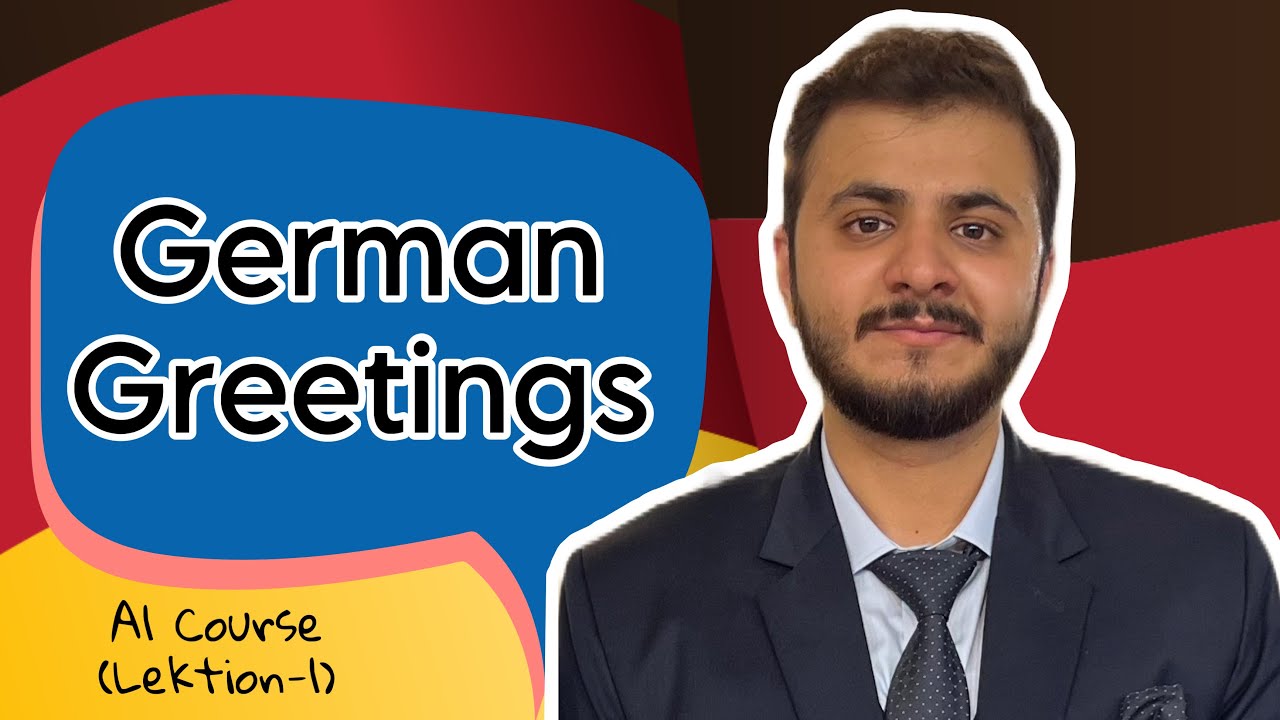 A1 Lecture 1  | German Greetings Informal | Begrüßen