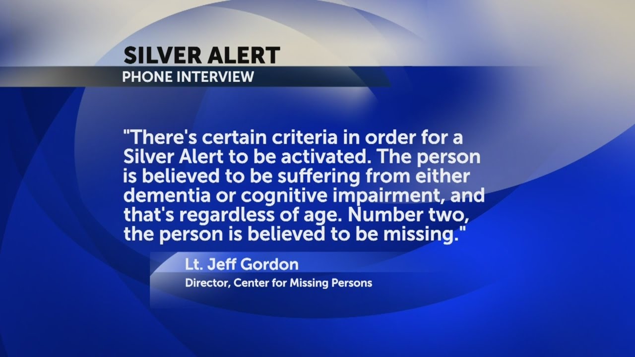 Explainer: What is a Silver Alert?