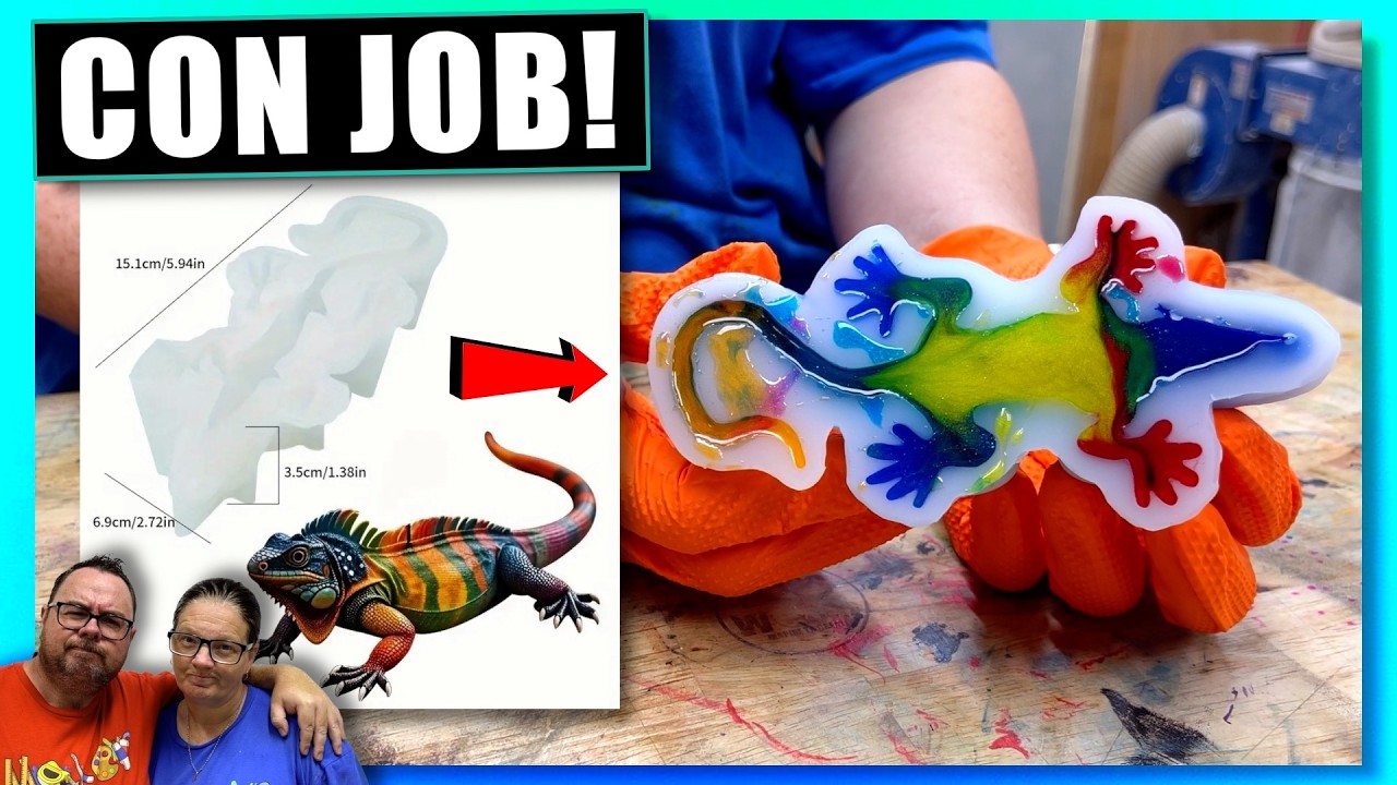 Нас обманули мошенники из компании TEMU Resin Silicone Molds!