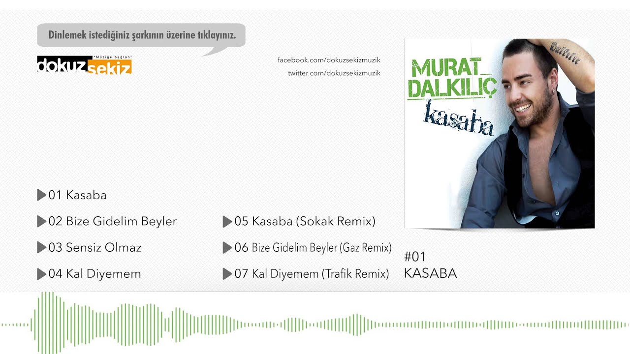 Murat Dalkılı&ccedil; - Kasaba (Official Audio)