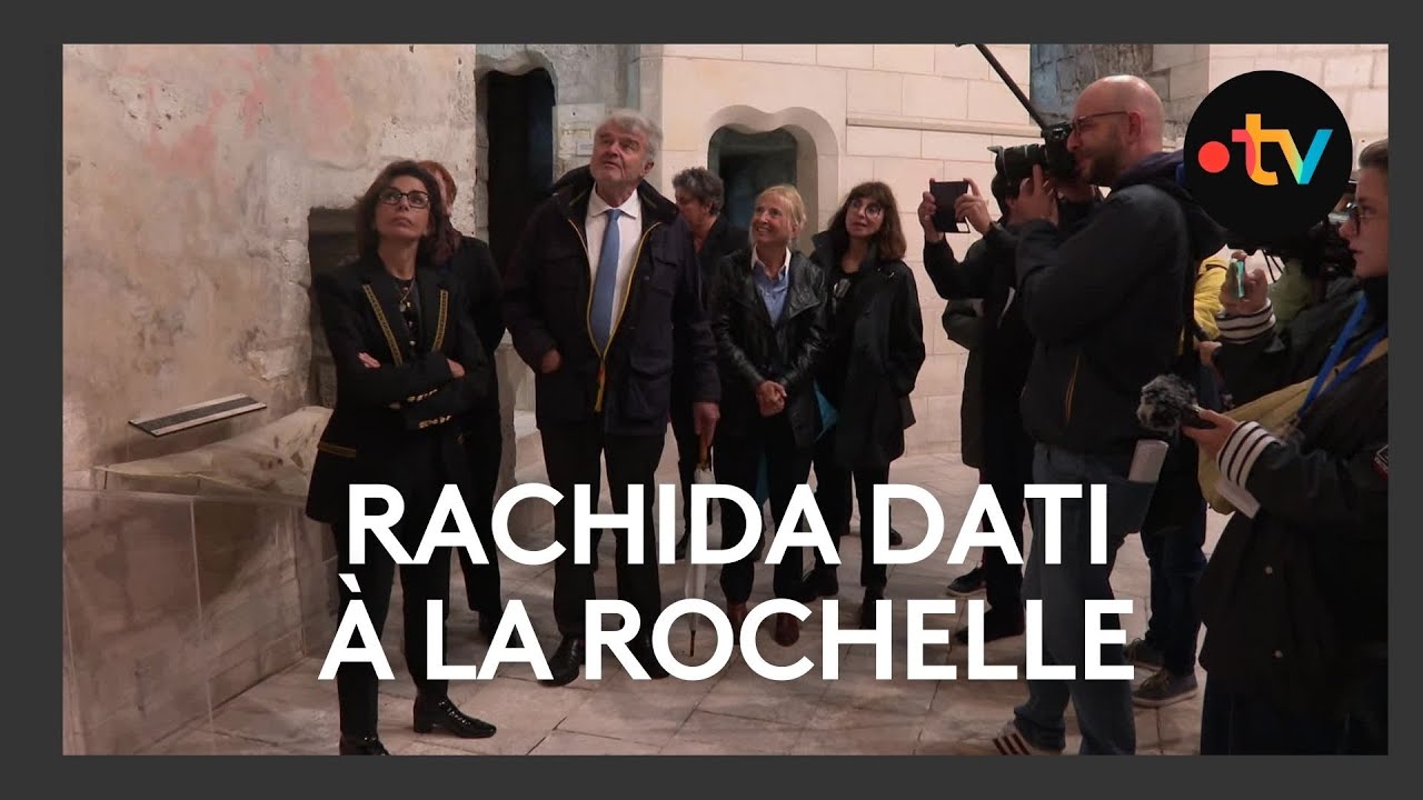 Rachida Dati en visite &agrave; La Rochelle