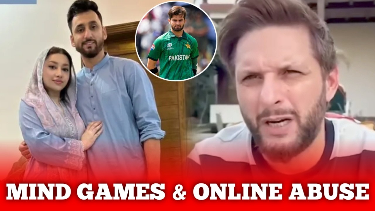 Shahid Afridi’s Mind Games on Shaheen & Salman Ali Agha’s Family Faces Online Abuse | Pakistan