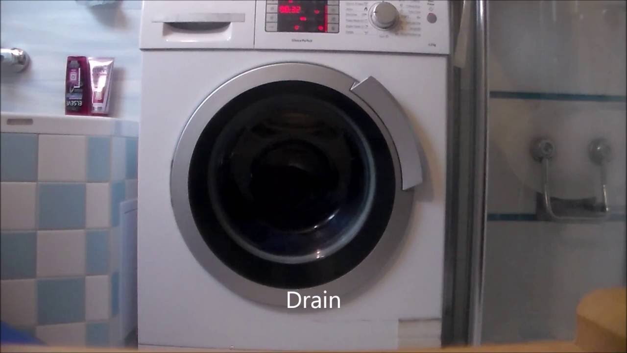 My Epic fail! - What happen if you stop the Bosch washing machine in the overdose mode