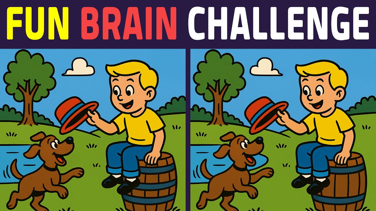 Fun Brain Games: Spot the Difference Challenge #379