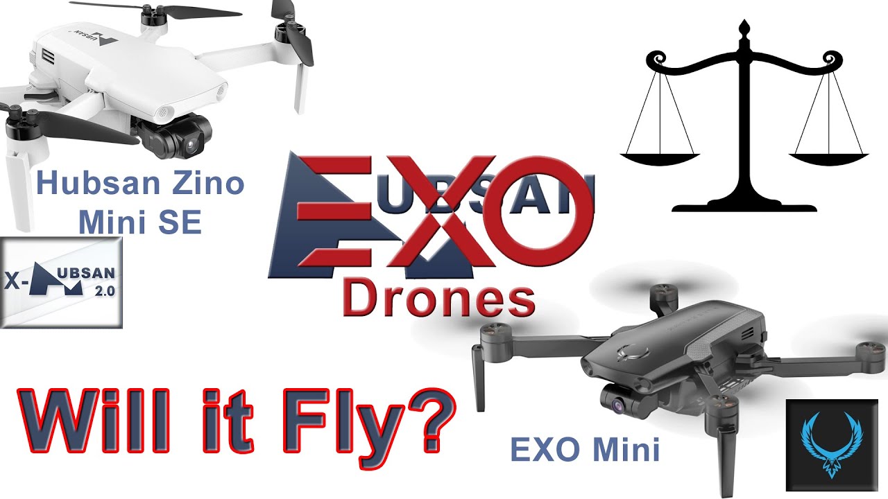 Fly the Hubsan Zino Mini SE on the EXO Blackhawk2 App.