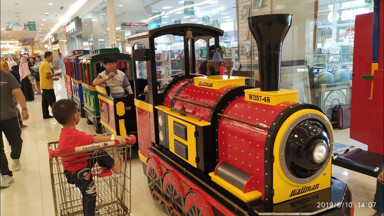 Naik Kereta Api di Tangcity