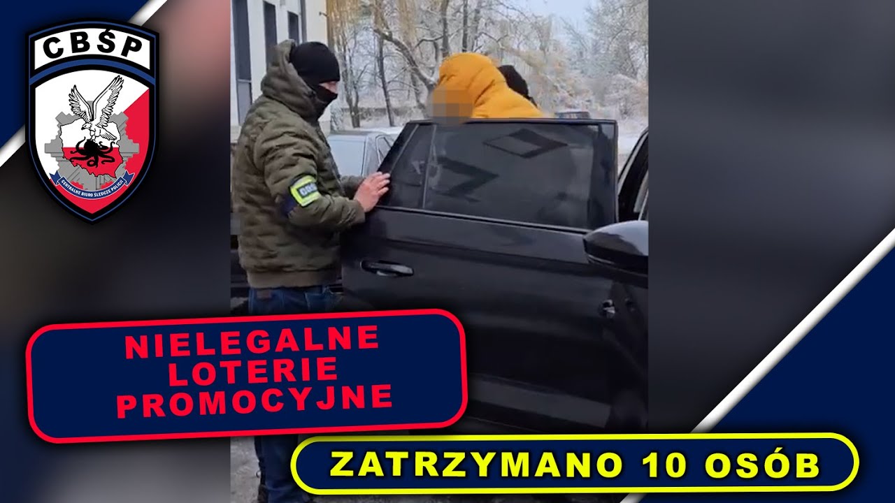 Kolejne uderzenie służb w nielegalne loterie promocyjne. Zatrzymano 10 os&oacute;b