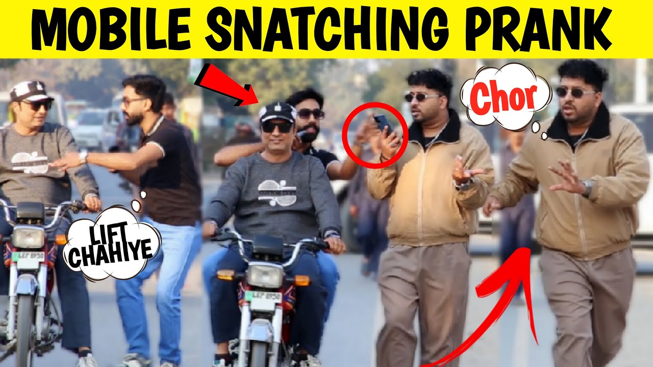 Mobile Snatching Prank (Part 2)😂 || by @sharik shah  and @Decent Boys Prank
