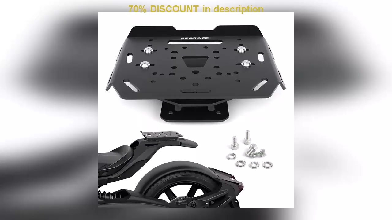 A must-have product! For Can-Am Ryker 900 /Rally Edition /Ace /Sport ACE Ryker 600 Motorcycle Rear