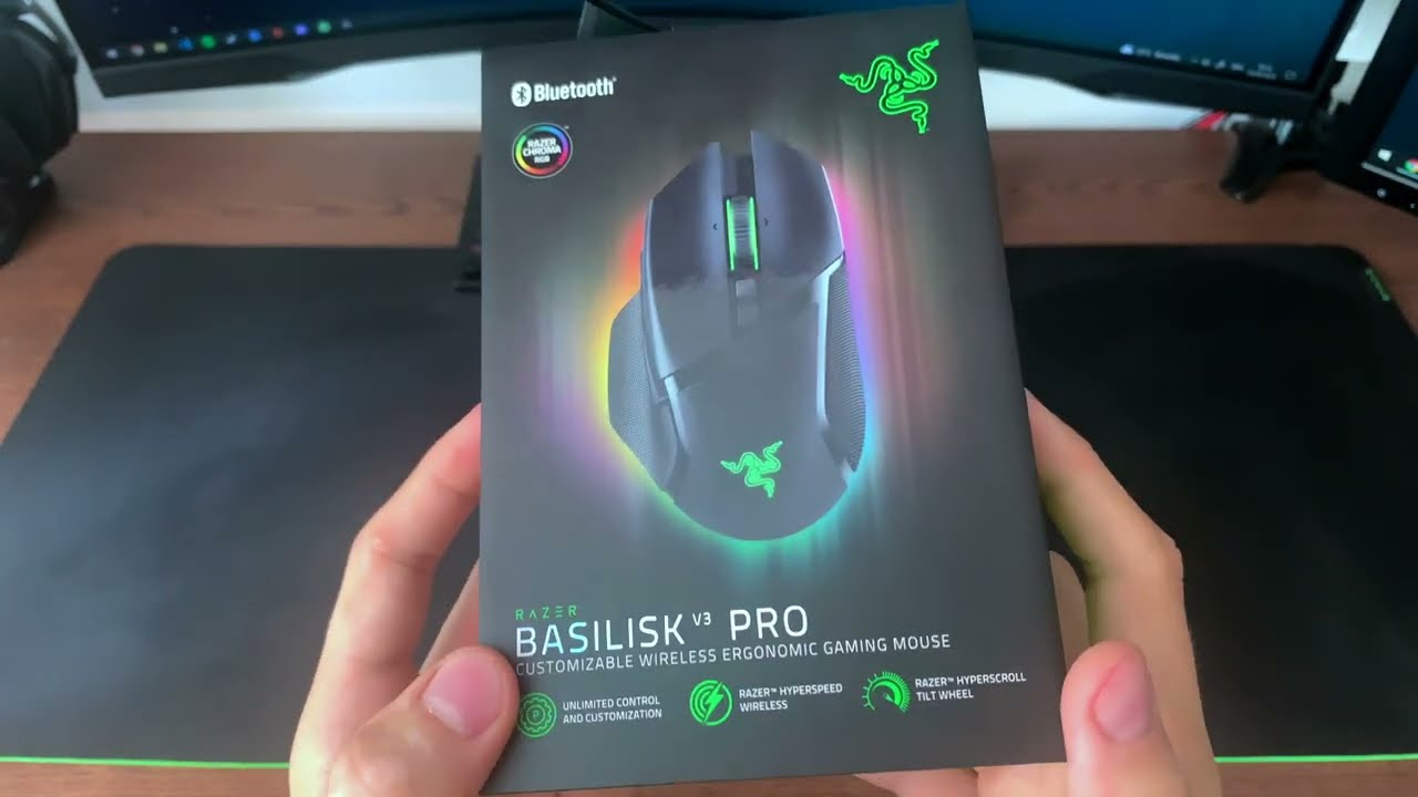 RGB um jeden PREIS - Razer Basilisk V3 Pro Unboxing & Setup