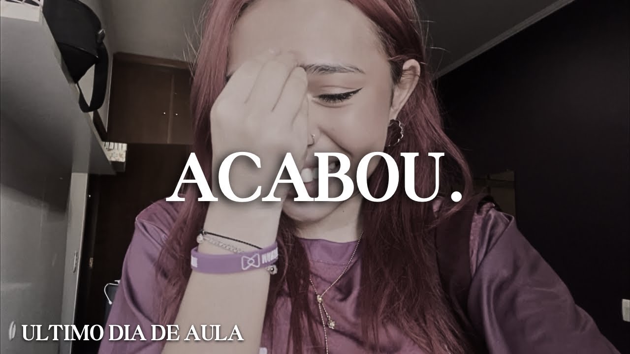 ULTIMO DIA DE AULA | ULTIMO VLOG NA ESCOLA
