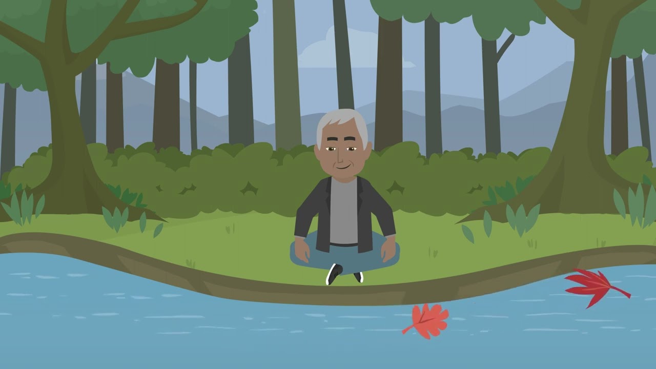Leaves on a Stream